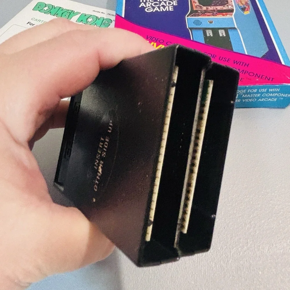 Intellivision Video Game Coleco Donkey Kong, Box, Manual Vintage Retro 80's